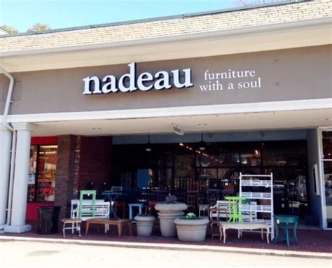 Nadeau furniture buckhead - 3550 Broad St. Atlanta, GA 30341. CLOSED NOW. From Business: Atlanta s premier consignment shop featuring fine antiques, art, collectables and home furnishings. In our 8,000 sq. ft. store we offer a unique pricing…. 